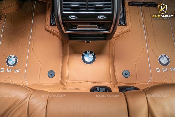 Lắp thảm sàn da Nappa xe BMW X5 Lắp thảm sàn da Nappa xe BMW X5