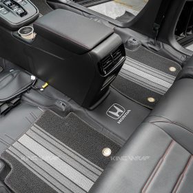 Lắp thảm sàn da Nappa xe Honda CR-V