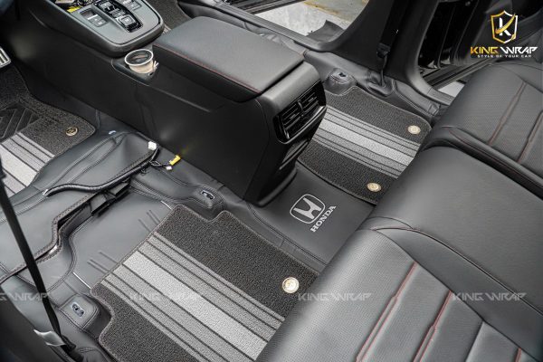 Lắp thảm sàn da Nappa xe Honda CR-V