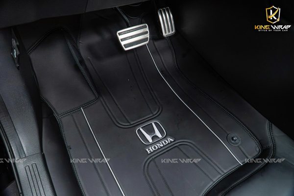 Lắp thảm sàn da Nappa xe Honda CR-V