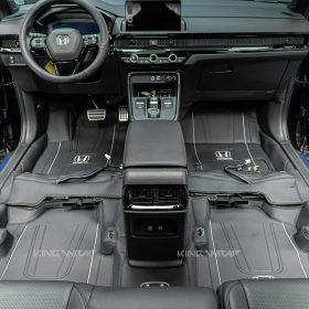 Lắp thảm sàn da Nappa xe Honda CR-V