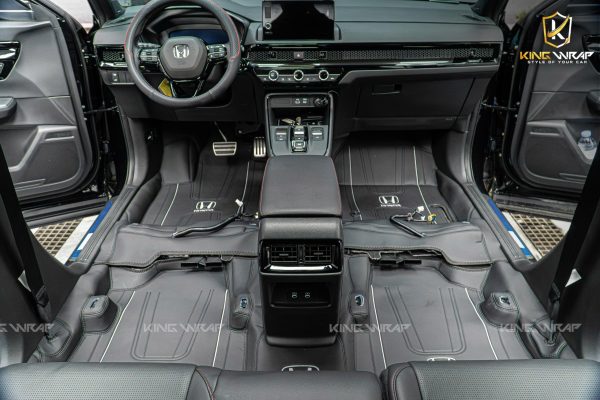 Lắp thảm sàn da Nappa xe Honda CR-V