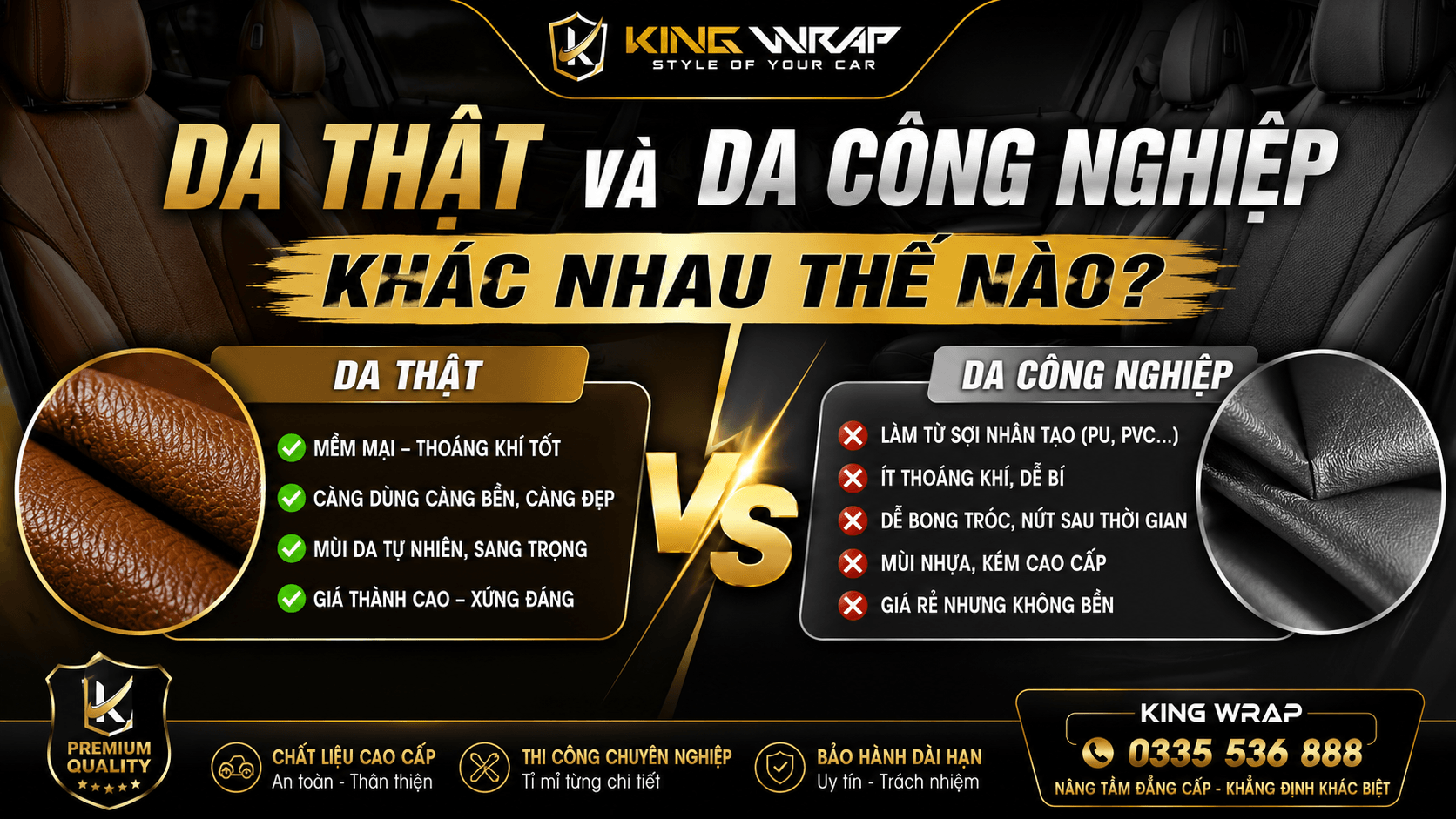 Da Thật Và Da Công Nghiệp Khác Nhau Thế Nào? Da Thật Và Da Công Nghiệp Khác Nhau Thế Nào?